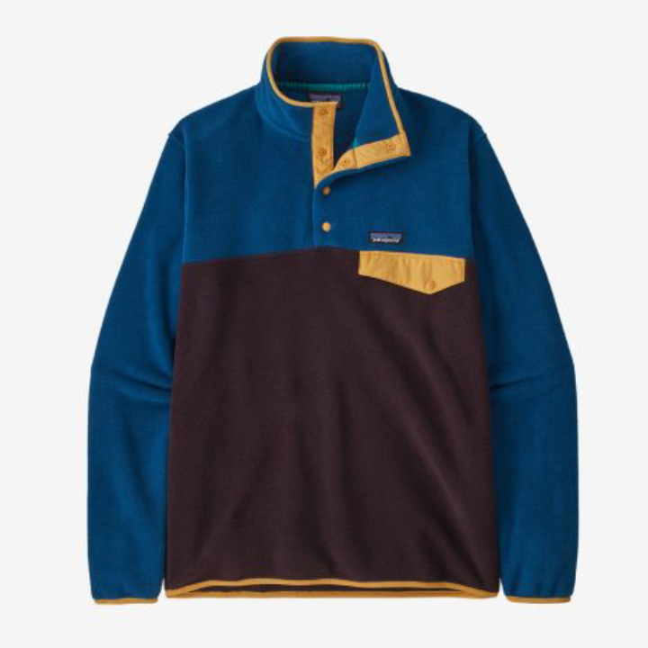 Patagonia Lightweight Synchilla Snap-T Fleece Pullover - Men's obsidian