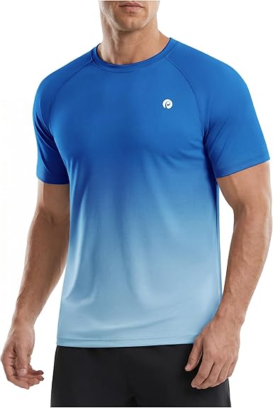 PINSPARK Men's UPF 50+ Quick Dry Workout Shirt (various)