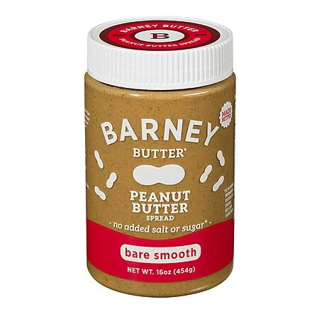 16-Oz Barney Butter Peanut Butter (Bare Smooth