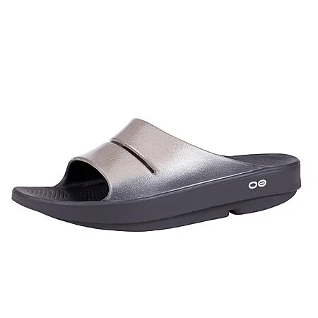 OOFOS OOahh Luxe Recovery Slide, Latte - Women’s Size 8 $59.95