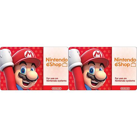 $100 Nintendo eShop Gift Card (Email Delivery)