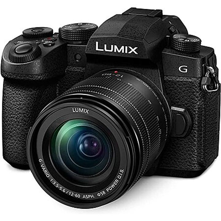 Panasonic - LUMIX G9II Mirrorless Camera with LUMIX ASPH 12-60mm F3.5-5.6 Lens - Black