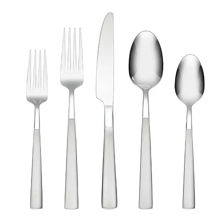 20-Piece Cambridge Kyla Stainless Steel Frosted Flatware Set (Silver) $24.27 + Free Shipping w/ Prime or on $35+