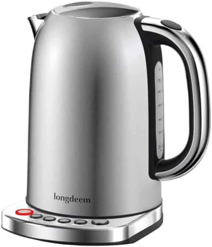 Stainless Steel Tea Kettle 1500W Fast Boil