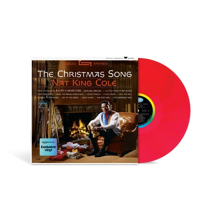 Nat King Cole "The Christmas Song" (Translucent Red Vinyl LP) $17 or less + Free Shipping w/ Prime or on $35+