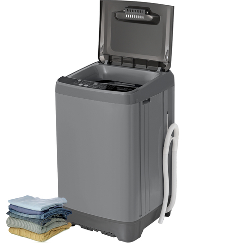 Deco Home Fully Automatic Portable Washing Machine 1.8 cu ft, 16lbs Capacity, 10 Programs(1)