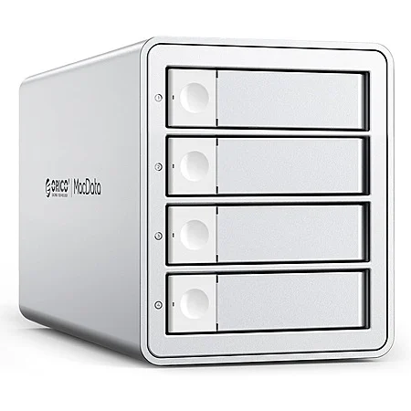 ORICO Daisy Chain 4 Bay USB 3.2 Gen 2 Aluminum Das Hard Drive Enclosure $125.13 + Free Shipping