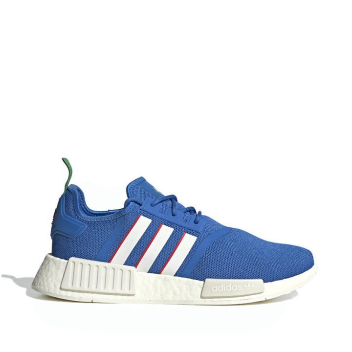 NMD_R1 SHOES Red/Royal Blue/Off White