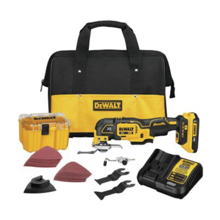 DeWALT 20V Max XR Oscillating Kit with 2Ah Battery