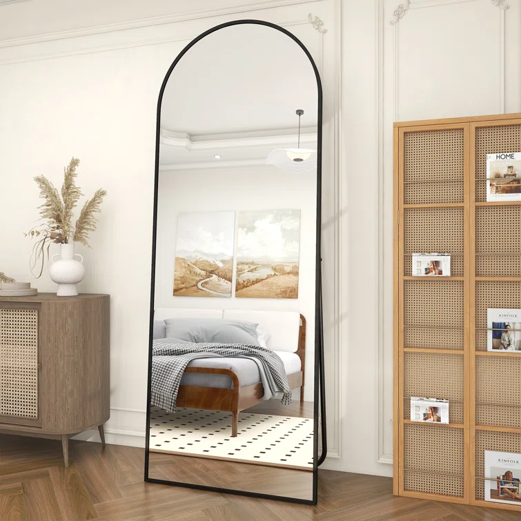 Shatterproof Metal Full Length Mirror by Latitude Run®
