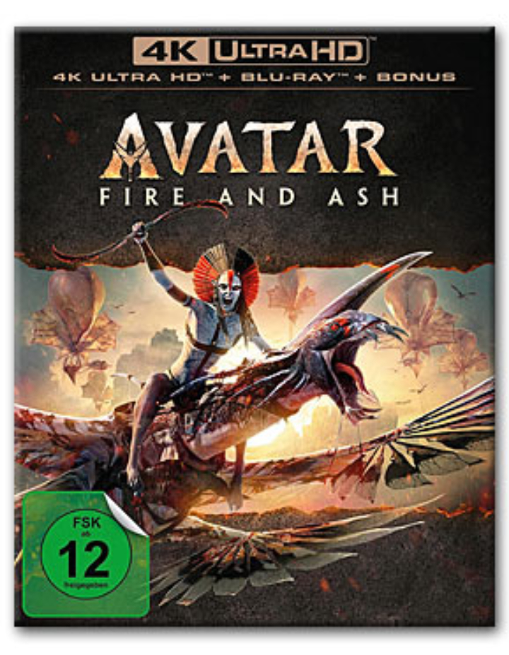 Avatar: Fire and Ash 4K Ultra HD + Blu-ray + Digital Copy