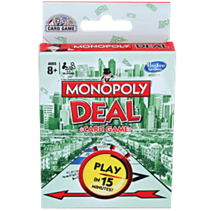 Monopoly Big Deal Card Game with Oversized Cards