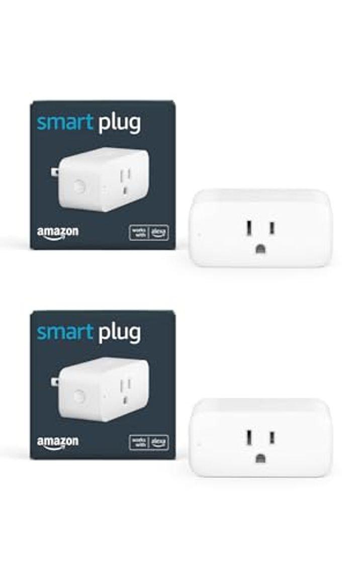 Amazon Smart Plug 2-Pack – Voice Control Any Outlet