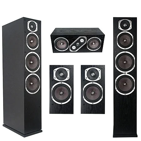 Energy Speaker Bundle: 2x RC-70 Floors + RC-LCR Center + 2x RC-10 Bookshelf