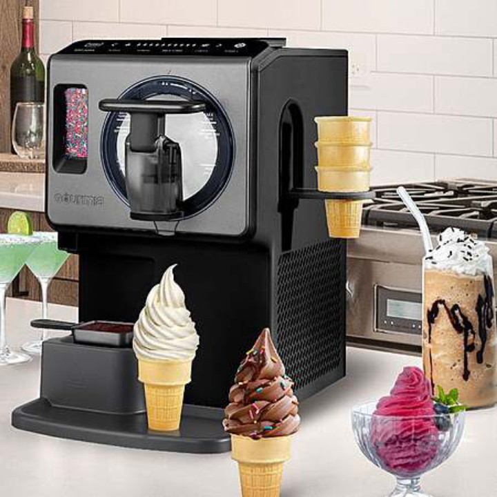 Gourmia 2-Qt Automatic Soft Serve & Frozen Drink Maker