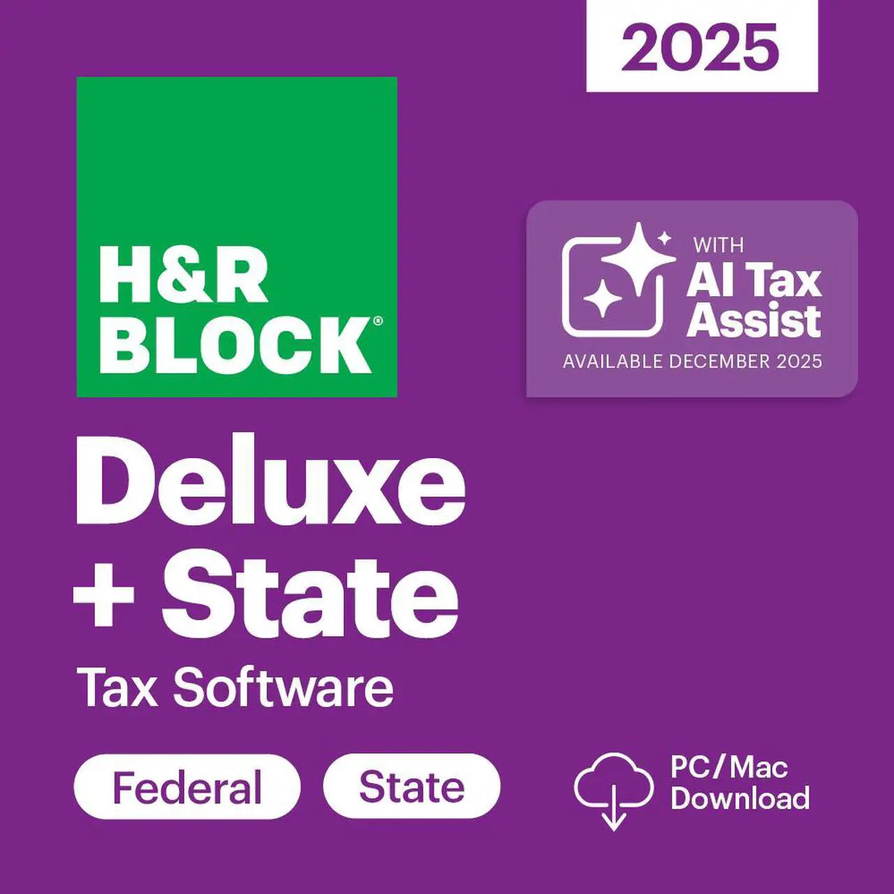 H&R Block 2025 Tax Software Offer: Premium $35, Deluxe $20, Deluxe + State