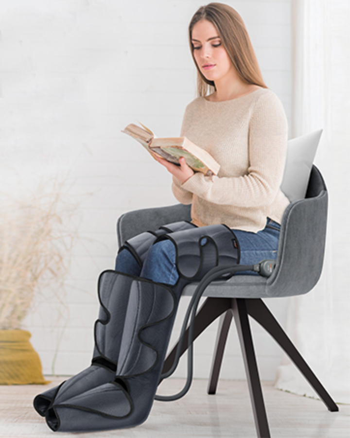 SHINE WELL Leg Compression Massager – Relaxing Circulation Support at Home