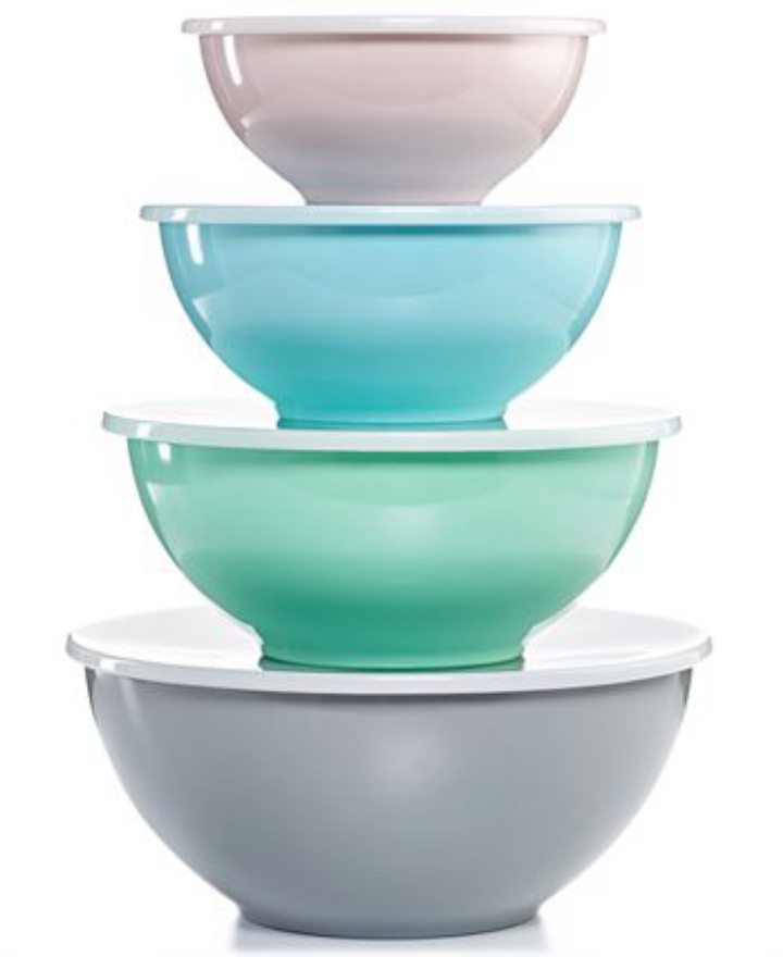 8-Pc. Pastel Melamine Bowl Set, Created for Macy's