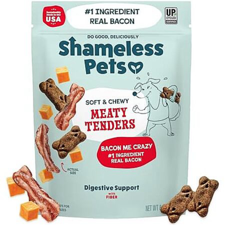 8-Oz Shameless Pets Bone Broth Soft Dog Training Treats with Collagen
