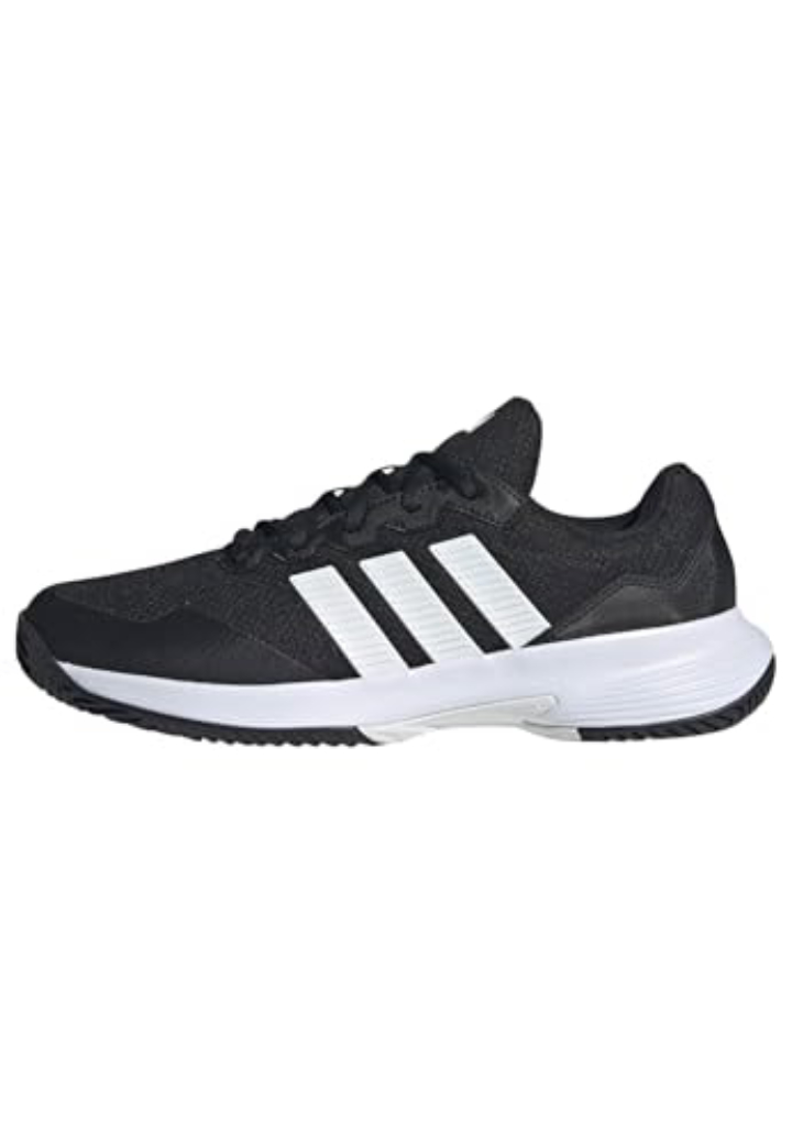 Adidas Gamecourt 2 Men's Tennis Shoes – Black/White