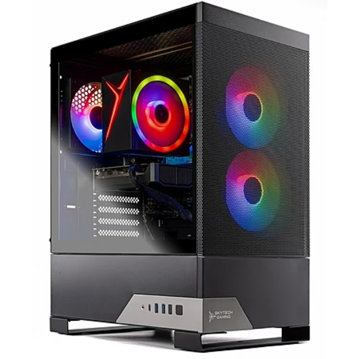 Skytech Gaming Nebula 2 Desktop PC Ryzen 7 9700X RX 9060XT 32GB DDR5