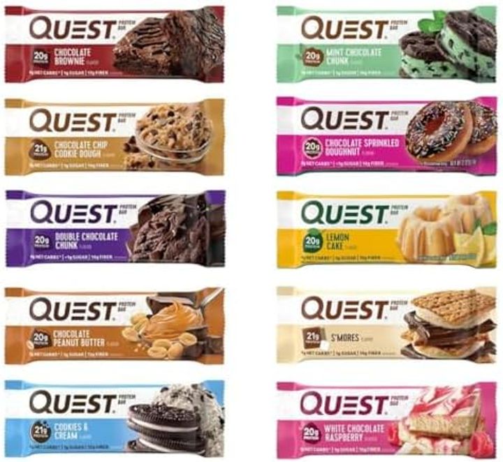 12-Pk Quest Nutrition Protein Bars Ultimate Variety Pack