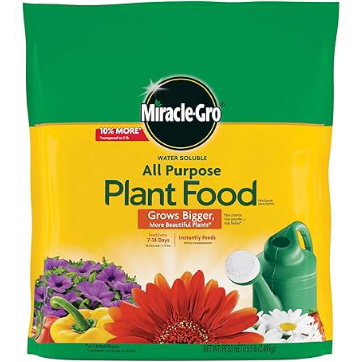 5-Lb Miracle-Gro Water Soluble All Purpose Plant Food