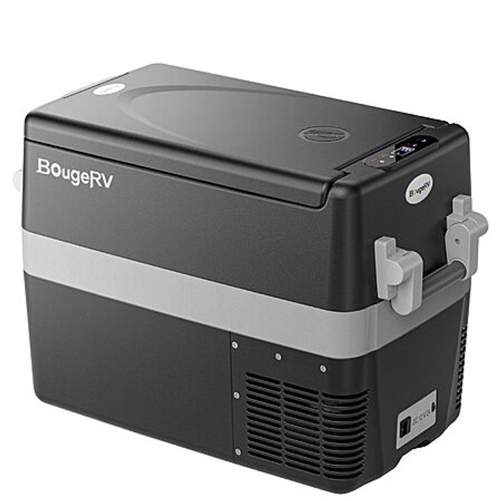42-Qt BougeRV 12V/24V DC 110~240V AC Portable Car Fridge