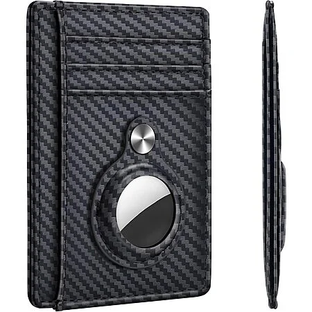Hawanik Men's RFID Blocking Slim Minimalist Wallet w/ Airtag Holder (Various) $4.99 + Free Shipping w/ Prime or on $35+