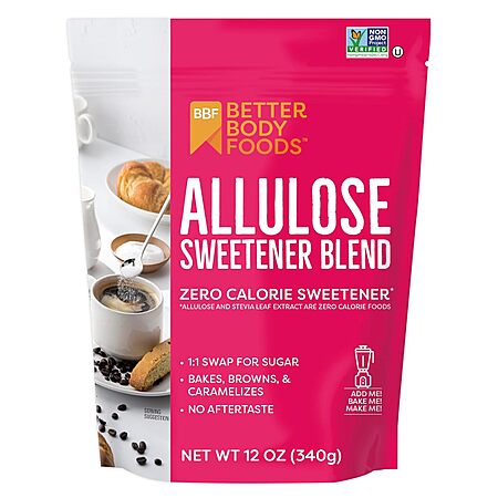 12-Oz BetterBody Foods Allulose Sweetener Blend $6.04 w/ S&S + Free Shipping w/ Prime or on $35+