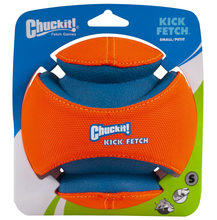 Chuckit! Kick Fetch Ball Dog Toy, Small