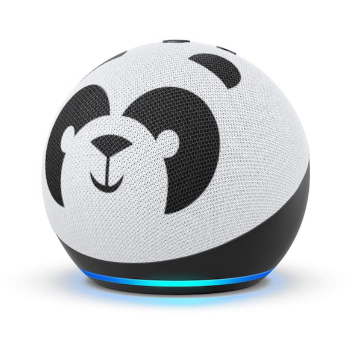 Amazon Echo Dot (4th Gen) Kids Edition with Parental Controls - Panda