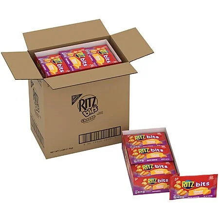 48-Count 1-Oz Ritz Bits Sandwich Crackers Snack Packs (Cheese) $9.81 w/S&S + Free Shipping w/ Prime or on $35+