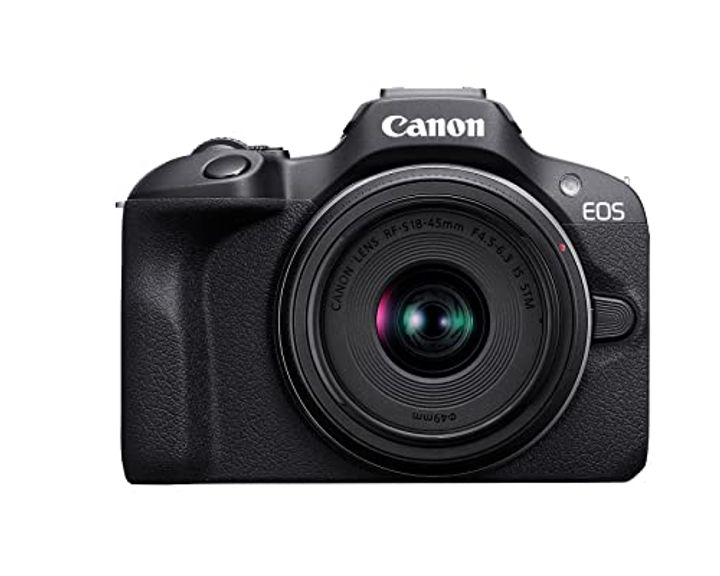 Canon EOS R100 4K Mirrorless Camera with 18-45mm Lens Kit