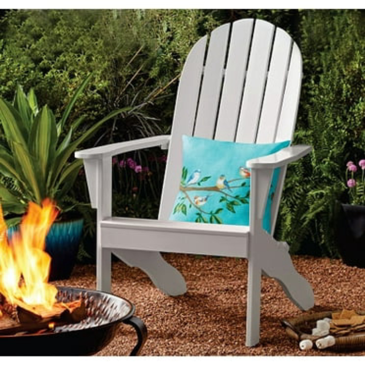 Shine Company Marina Adirondack Chair (Eggshell White)