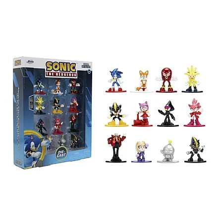 12-Pack 1.65" Jada Sonic The Hedgehog Nano Die-Cast Metalfigs $11.99 + Free Shipping w/ Prime or on $35+