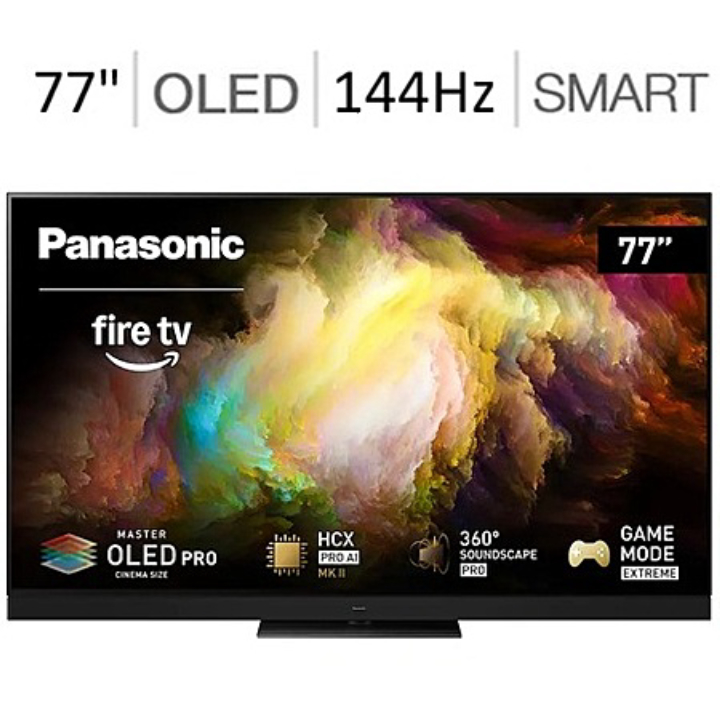 77" Panasonic Z8 OLED 4K UHD 144Hz TV (2025)