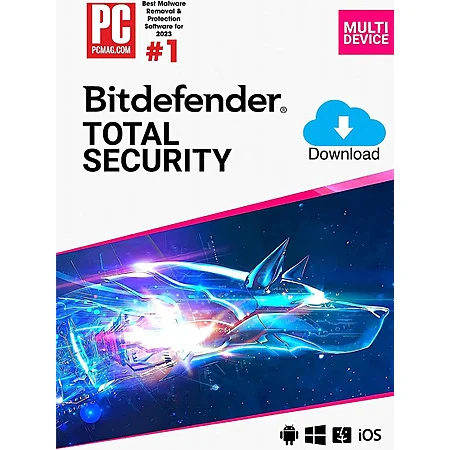2-Yrs Bitdefender Total Security 2025 Software (10 Devices/Digital Download) | promo code BUSF676