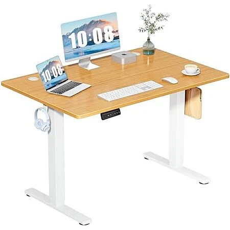 $69.99* | 48" Dumos Electric Adjustable Height Workstation Standing Desk (various colors) at Amazon