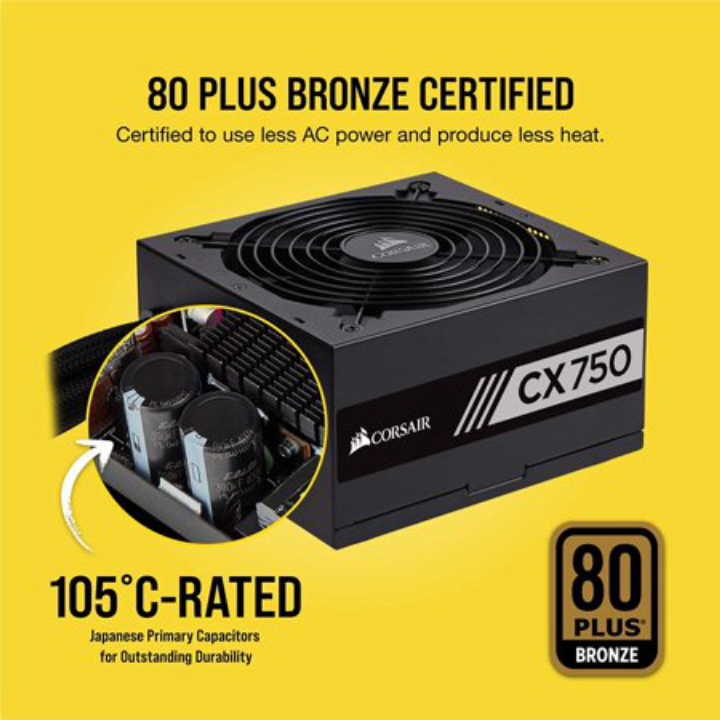 AMD Ryzen 7 9800X3D CPU + Free 750W Corsair Power Supply
