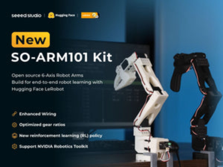 Seeed Studio SO-ARM101 Pro Low Cost AI Arm Servo Motor Kit for LeRobot 