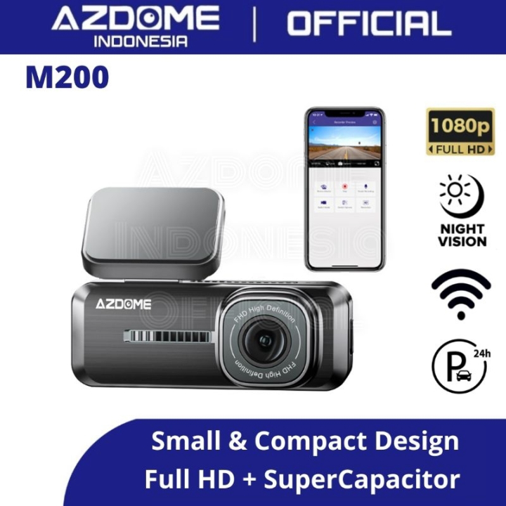 AZDOME M200 Max 4K Wi-Fi 6 Dash Cam Front w/ 150° Wide-angle Lens