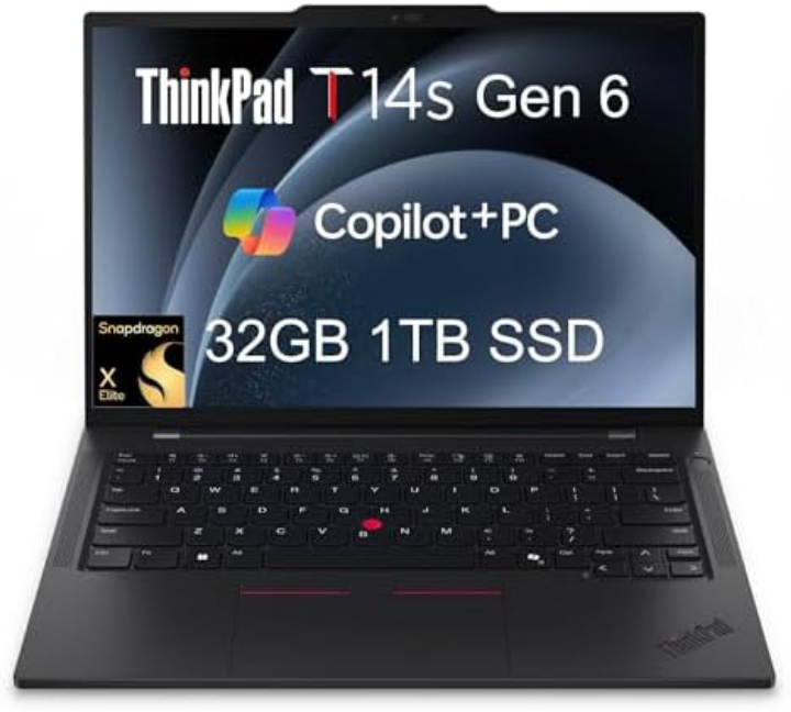 Lenovo ThinkPad T14s Gen 6 14" AMD Ryzen 7 Pro Business Laptop