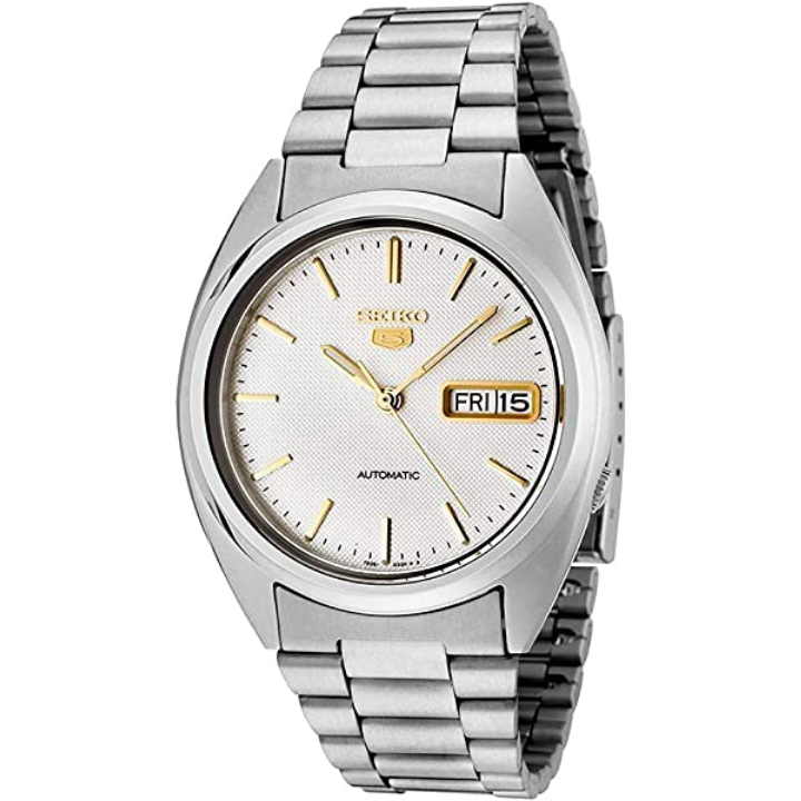 Series 5 Automatic White Dial Men's Watch