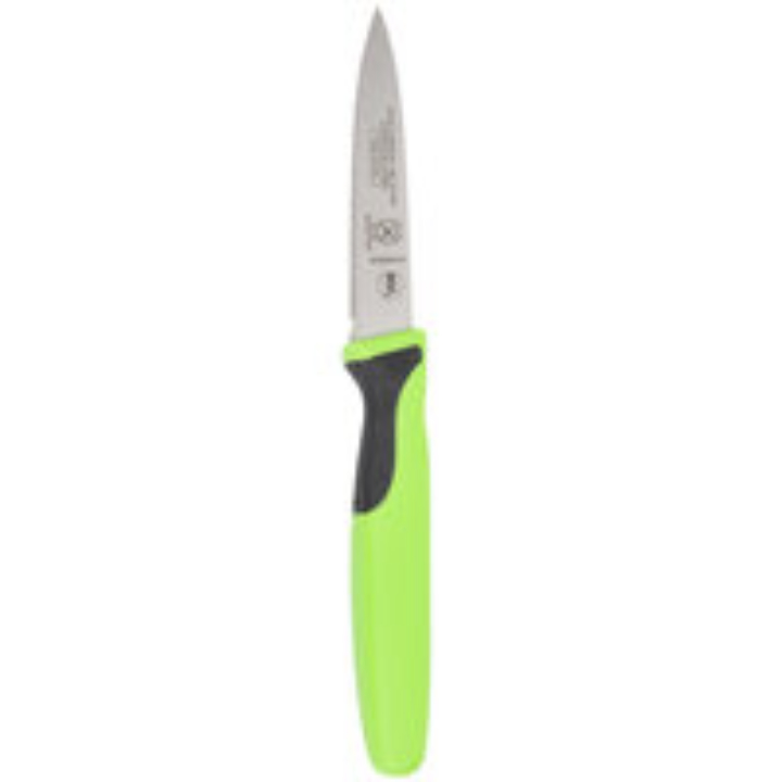 Mercer Culinary Millennia 3" Slim Paring Knife (Green/Red/Yellow)