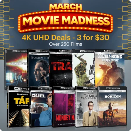 4K Ultra HD Physical Movies: 3 for $30: Dual, Trap, Monkey Man, Purple Rain, The Bikeriders, Horizon: An American Saga, The Prince of Egypt & Many More + Free Shiping via Gruv