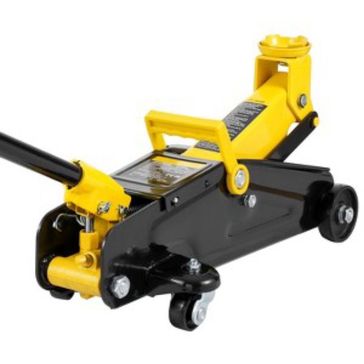 VEVOR 4.9"-13.2" Low Profile Floor Jack 2 Ton (4400 lbs.), Heavy Duty Iron Hydraulic Racing Floor Jack @ VEVOR