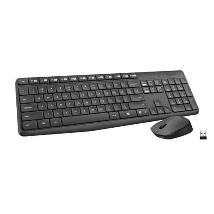 Logitech MK235 Wireless Keyboard & Mouse Combo