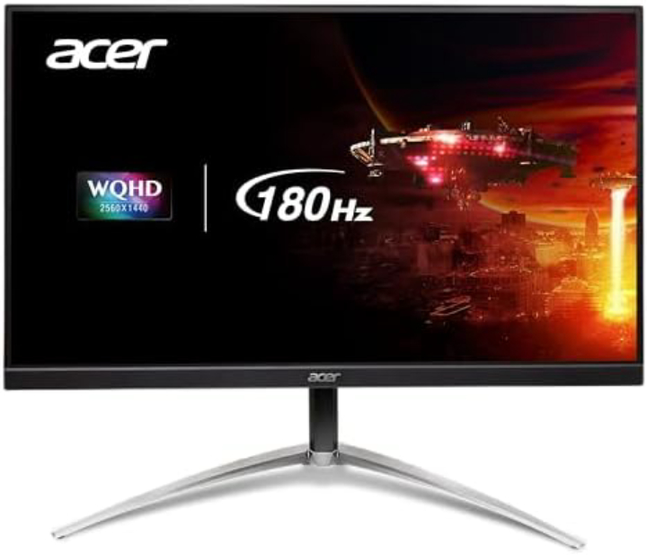 Acer Nitro 27" WQHD IPS Gaming Monitor (270Hz, 0.5ms) – Ultra‑Smooth Performance