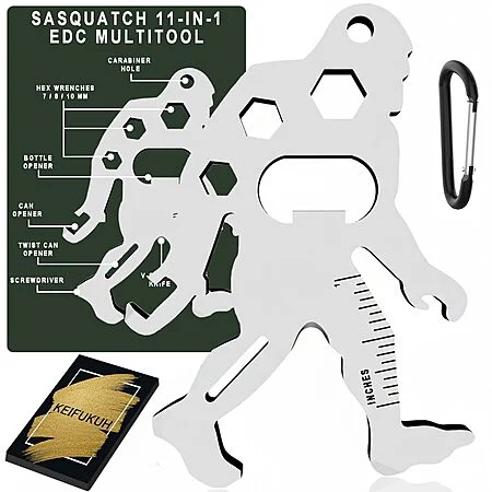 11-in-1 KEIFUKUH Sasquatch EDC Multitool
